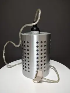 シルバー 円筒形 ペンダントライト