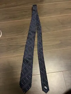 MICHIKO LONDON KOSHINO ネクタイ ネイビー ドット柄