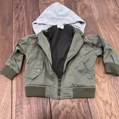 FOKIDS オリーブグリーン フード付きジャケット