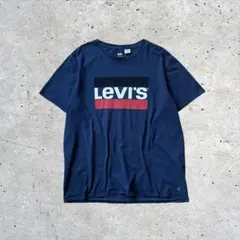 Levi'sリーバイス　ネイビーTシャツ　スリランカ製のサムネイル