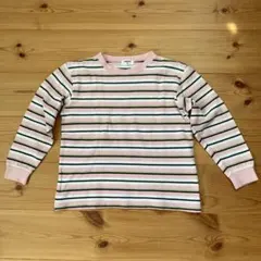 UNIQLOユニクロ　ボーダー　ロングTシャツサイズ120