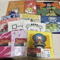 ワンピース　一番くじ　タオルアソート　ベポ　ロー　ロシナンテ　ドフラミンゴ