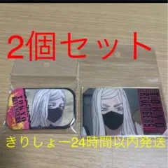 東京リベンジャーズ　スクエア缶バッジ　アクリルカード　三途春千夜