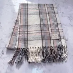 ジル JILL by JILLSTUART マフラー チェック柄 大判ストール