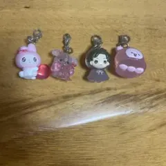 めじるしアクセサリー4点セットSPY×FAMILY ダミアン　マイメロ他