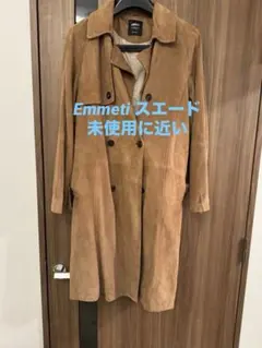 EMMETI エンメティ レザーコート / ゴートスウェード トレンチコート