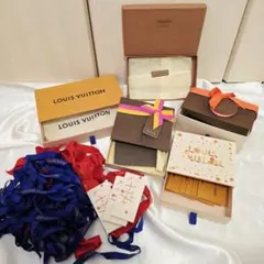 ルイヴィトン　LOUIS VUITTON 空箱　リボン　まとめ売り　保存袋