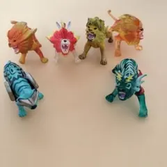グレードアニマルカイザー獣型(ライオン系)キャラクター フィギュア 12体セット