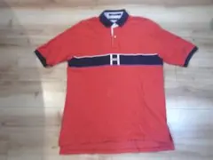 00s TOMMY HILFIGER 鹿の子ポロ L