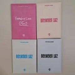 twice 初回特典トレカ アルバム between1&2