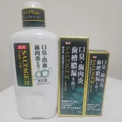SALTAGE II 洗口液 500mL 歯磨き粉 85g 30gのサムネイル