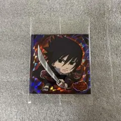 NARUTOナルト疾風伝 忍界シールウエハース vol.4 うちはサスケ　UR