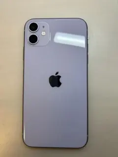 Apple iPhone 11 128GB パープル 本体 背面ガラス割れ有り - メルカリ