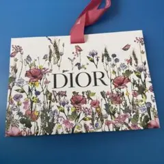 Dior 花柄 ショップ袋
