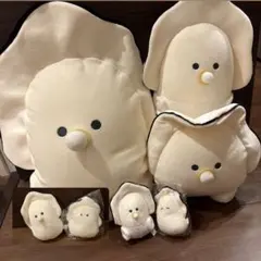 牡蠣バブ　ぬいぐるみ マスコット 5点セット