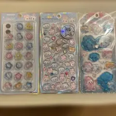 まじかるベリーベリー　光るシール　おはじき　ウォーターシール