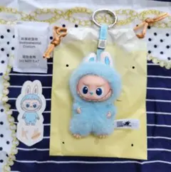 【K】LABUBU PIN FOR LOVE ミニラブブ　イニシャル ぬいぐるみ