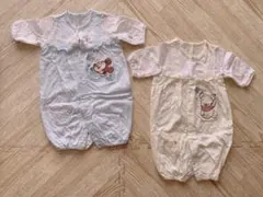 ディズニー　ツーウェイオール　ドレスオール　長袖　50 60 薄手　ベビー