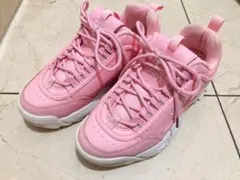 FILA ピンク スニーカー　23㎝