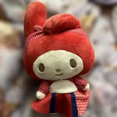 マイメロディ ぬいぐるみ 赤