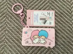 サンリオ　キキララ　リトルツインスターズ　ミニミラー&コーム　キーホルダー