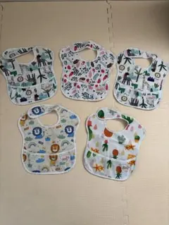 お食事エプロン　5枚セット　oh babyka