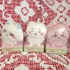 ちいかわ　ぴたれすと　ぽてもふシリーズ　セット　3個セット　カニちゃん