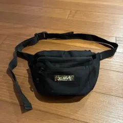 ⭐︎x-girl ⭐︎黒 ウエストポーチ CORDURA