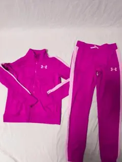 アンダーアーマー ジャージ スウェット 裏起毛 セットアップ キッズ 160