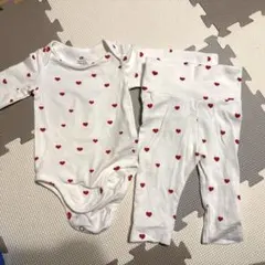H&M ハートロンパース ズボン付