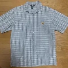 FBカウンティ半袖チェック シャツ 2XL グレー90’s〜00'sのサムネイル