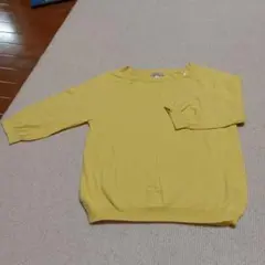 human women 春色コットンニット