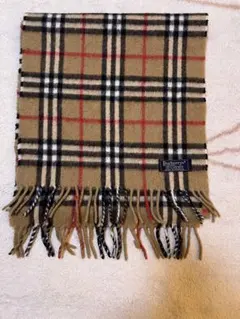 完売品！バーバリー マフラー カシミア100% 男女兼用 スコットランド製