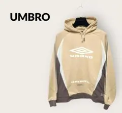UMBRO アンブロ 90s Y2K ビッグロゴ プルオーバーパーカー L