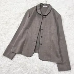 ロベルタ Roberta di Camerino 丸えり長袖ブラウス グレー - メルカリ