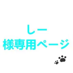 しー様専用ページ