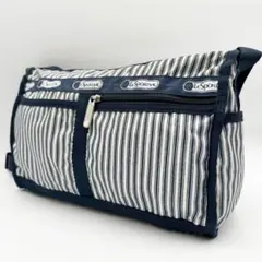 LeSportsac ストライプ ショルダーバッグ