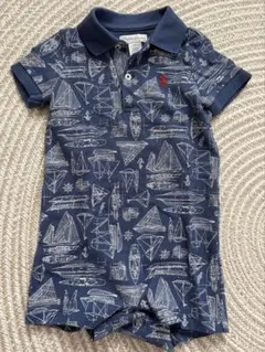 Ralph Lauren、familiar、プチバトー ロンパース3枚組