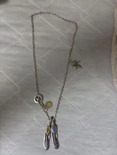 フェザー ネックレス