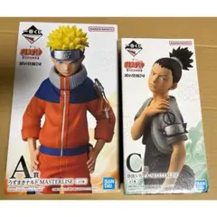 まとめ売り　一番くじ　中忍試験編　うずまきナルト　奈良シカマル　フィギュア
