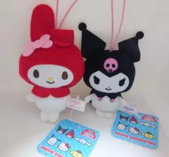 サンリオキャラクターズ ベーシックカラーマスコットR マイメロ クロミ2点セット