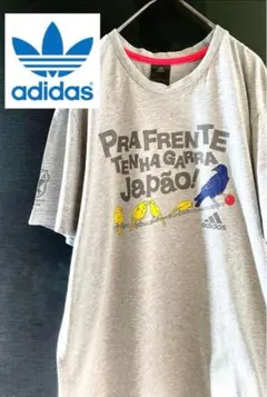 アディダスオリジナルス【adidas】 JFA サッカー　日本代表　Tシャツ