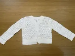 baby GAP コットンカーディガン　18-24カ月　90サイズ　ほぼ未着用