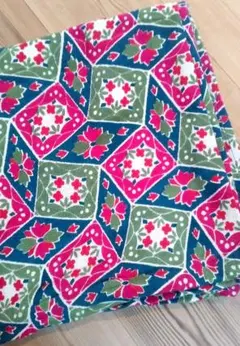 花柄エスニックマルチカバー