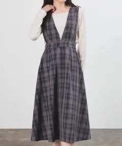 Ｖネックジャンスカ（コンチェック）