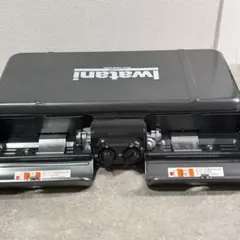 美品】イワタニ フラットツイングリル CB-TBG-1 グレー 18年製清掃済
