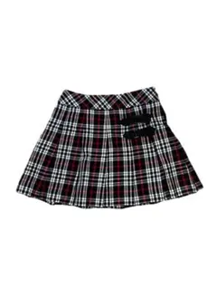 ゴスロリ/地雷/パンク　チェック柄ミニスカート