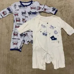 ベビー ロンパース 2枚セット 60〜70