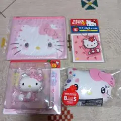 ハローキティ フィギュア アクリルチャーム ポーチ セット