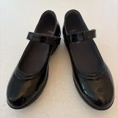 asicswalking/GIRO メリージェーン エナメル 黒 2E 24.0